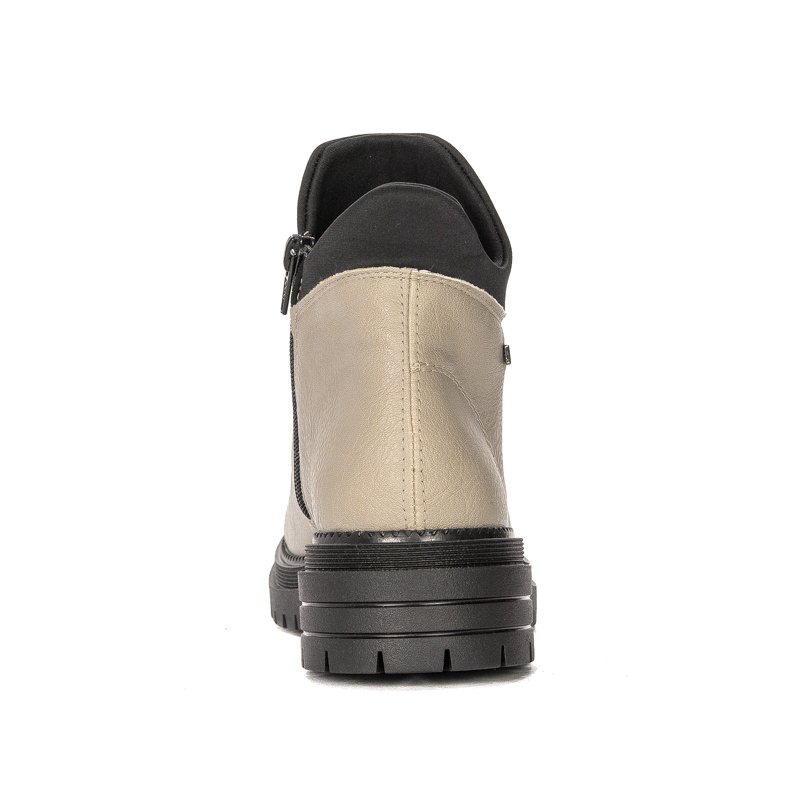 Rieker Comfortable Warm Laced Ankle Boots Beige Y3163-60-BE