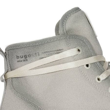 Bugatti Botki damskie na platformie Light Grey Szare