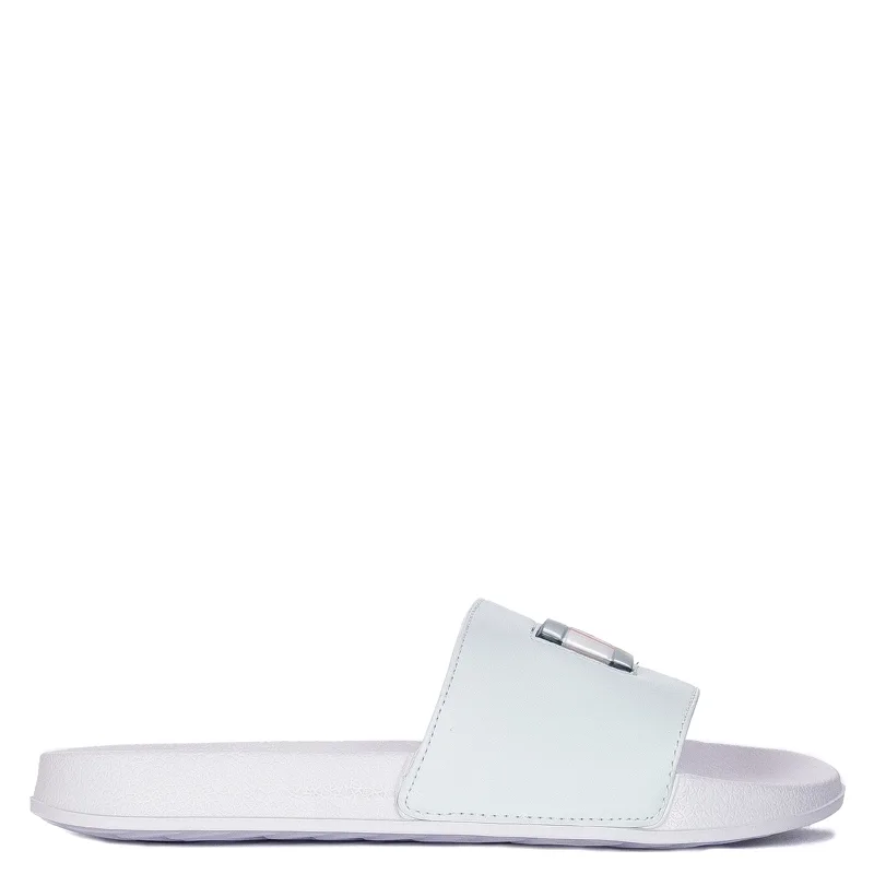 Tommy Hilfiger Women's Slides White
