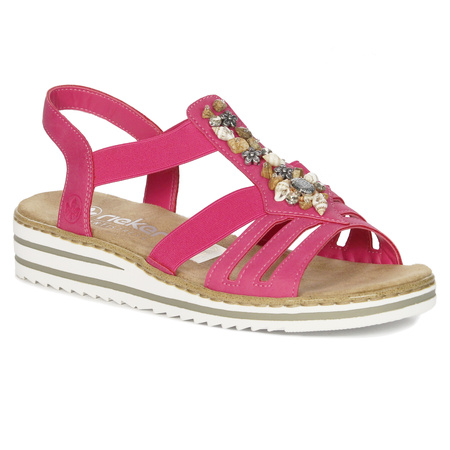 Rieker Women's Pink Sandals