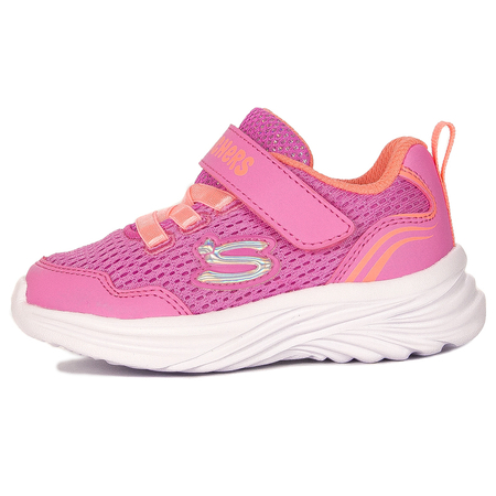 Skechers Sneakersy Dziewczęce Różowe Pomarańczowe