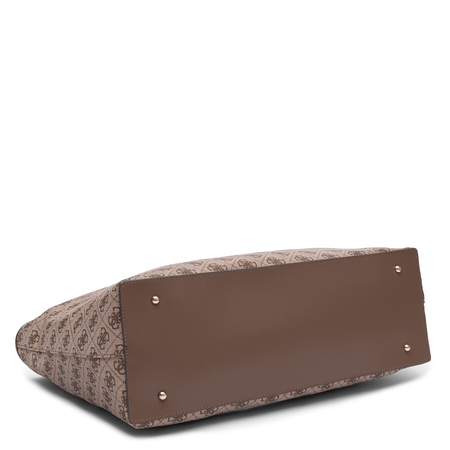 Guess Noelle Klasyczna Torba Damska Duża A4 Beżowa TWNB2168240-CAMEL   
