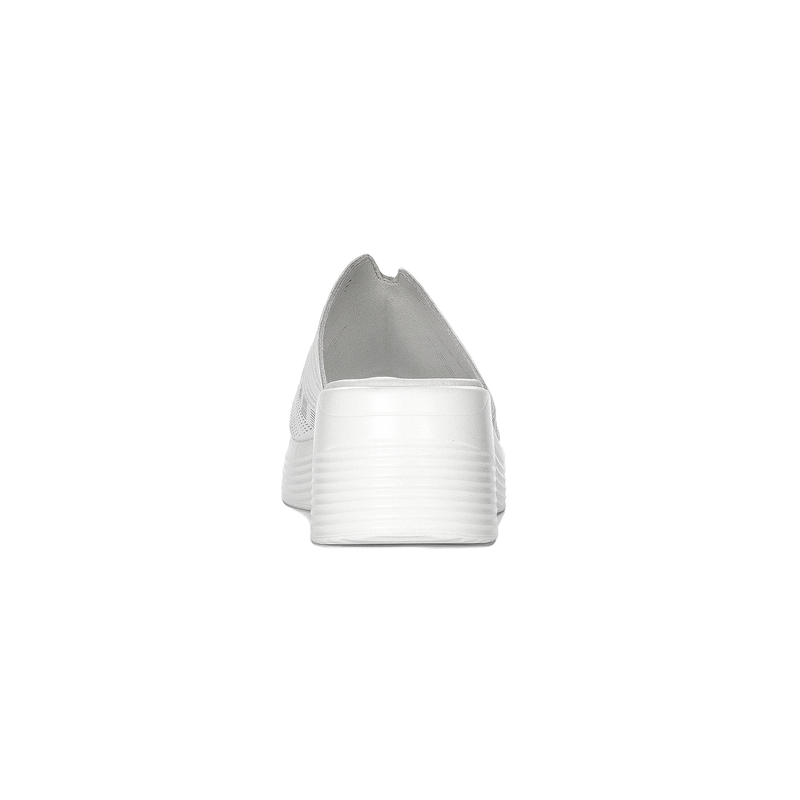 S.Barski Women's White Slides