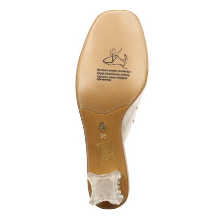Sca'viola Women's Nude Sandals