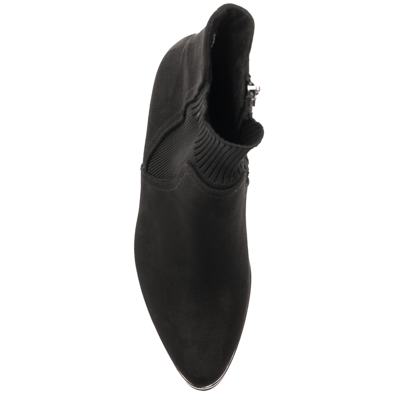 Marco Tozzi Black Leather Boots