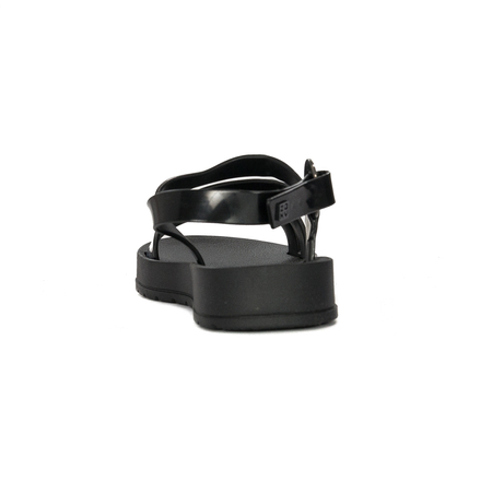Sandały damskie Zaxy Freeze Sand Plat Fem Black Czarne