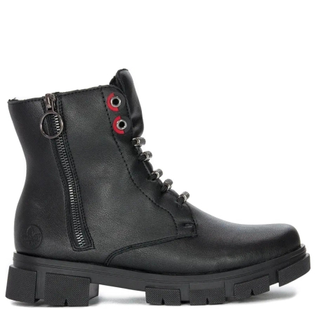 Rieker Y7172-00 Black Boots