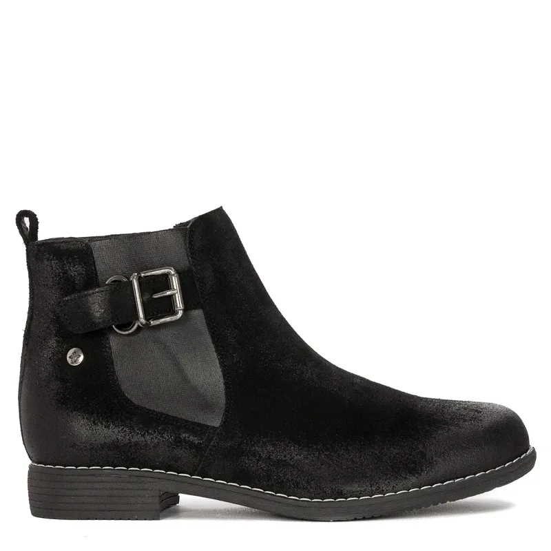 Maciejka Black Women's Suede Boots