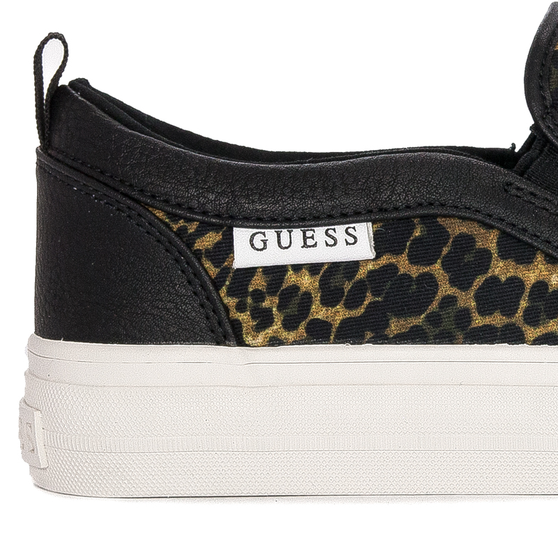 Guess Leopa Preska2 Leopard Slip-on Trainers