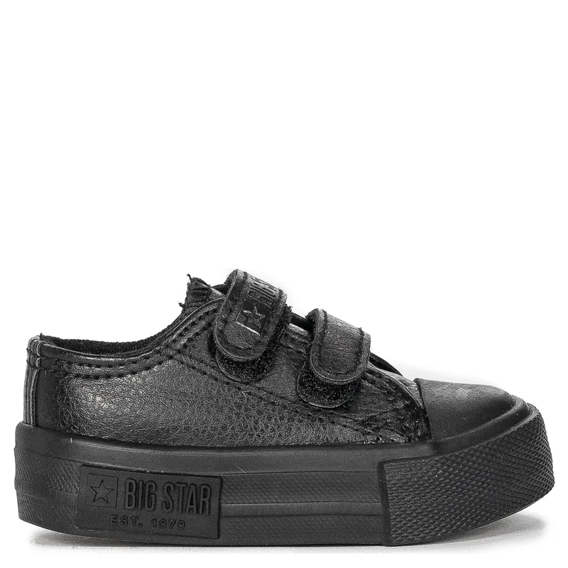 Big Star Trampki chłopięce niemowlęce Black czarne