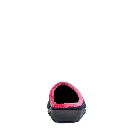 Inblu Granatowe Kapcie Damskie w Serduszka ET000033
