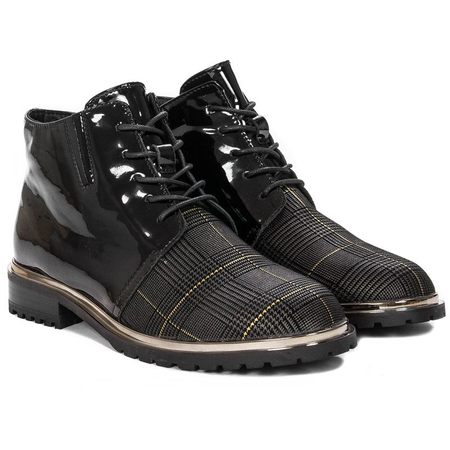 Black Artiker insulated boots for women