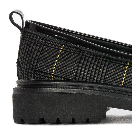 Women's shoes Artiker black shoes on the platform