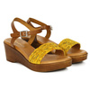 Maciejka Women's Leather Sandals Gold