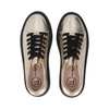 Filippo Gold Leather Sneakers