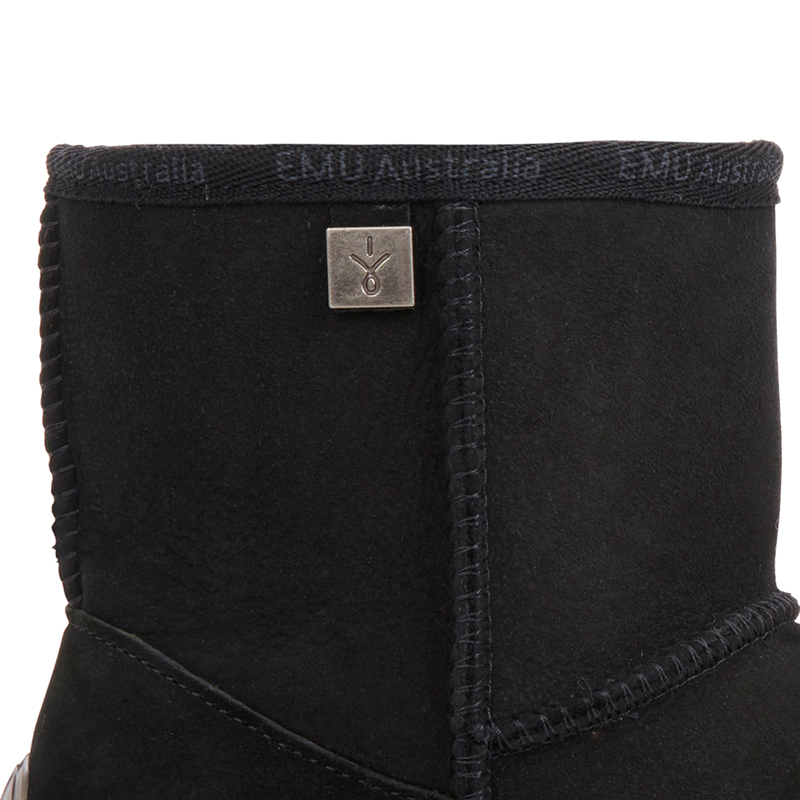 EMU Australia Black Platinum Stinger Slim Mini WP20003 Black
