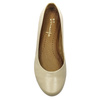Maciejka Leather Ballerina Flats Low Heel Beige 00903-32/00-5
