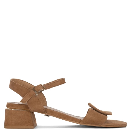 Maciejka Women's Heeled Leather Sandals Rude