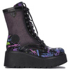 Maciejka 06720-07/00-8  platform Black + Purple Boots