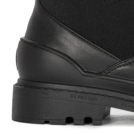 Botki U.S.Polo Assn. Bruna 007 wsuwane Czarne