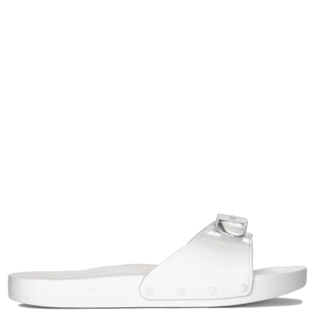 Scholl Women's flip-flops Pescura Flat Aqua Off White
