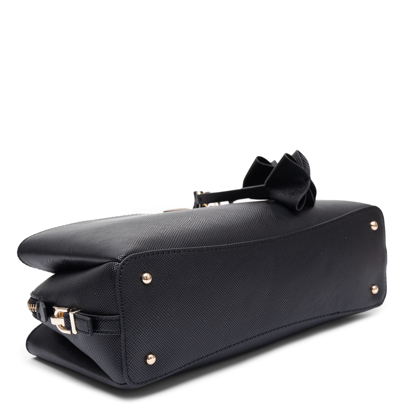 Guess Zadra Torebka Klasyczna Kuferek Czarna HWZG2227050-BLACK