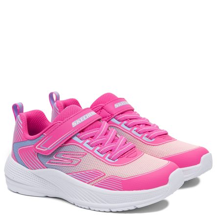 Skechers Microspec Advance - Oasis Point Sneakersy Sportowe Lekkie Różowe 303657L-HPMT