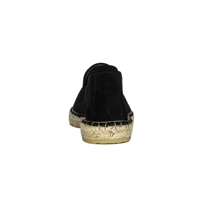 Maciejka Suede Slip-On Espadrilles on a Platform Black F6530-01/00-1