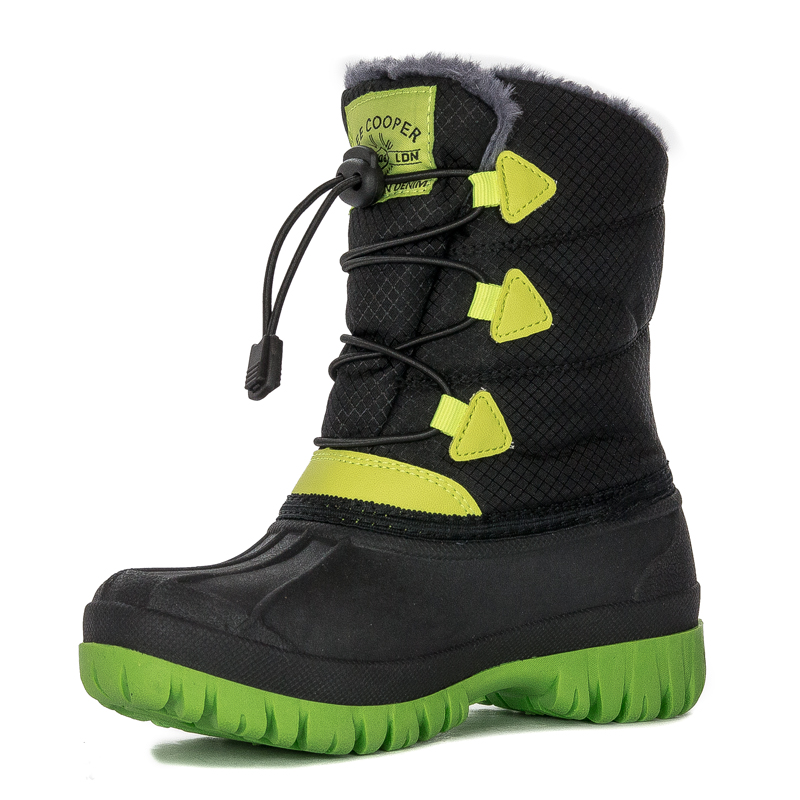 Lee Cooper Black Boy's Snow Boots LCJ-21-44-0519K