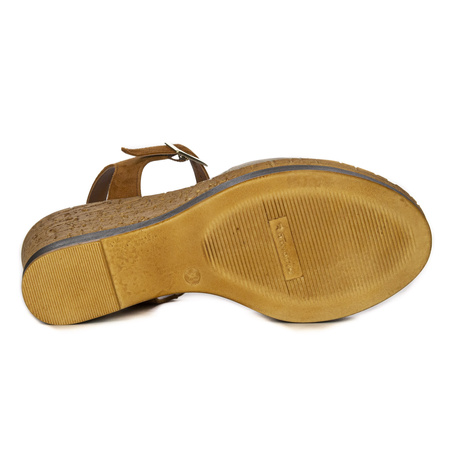 Tamaris Cognac Women's Sandals