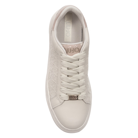 Liu Jo Women's platform Cleo 28 Ivory sneakers