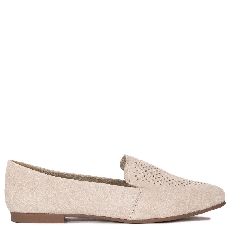 D&A Women's Low shoes Leather Beige