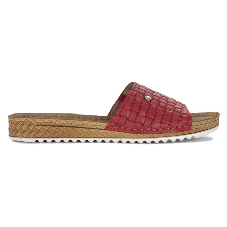 Inblu Women's Slides Red