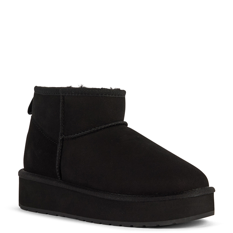 EMU Australia Stinger Micro Flatform Black W13296-BLK