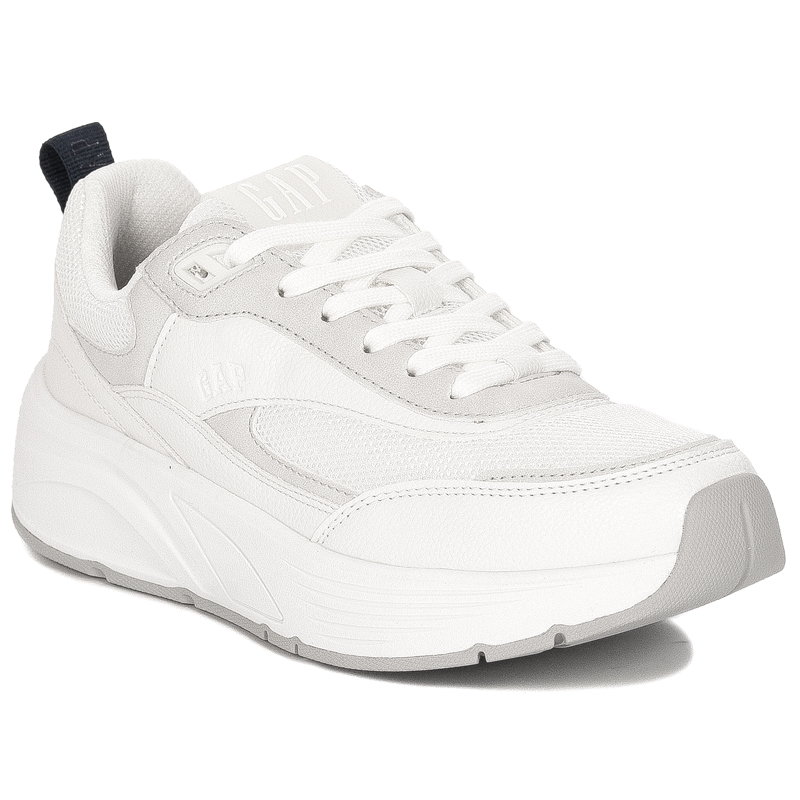 GAP Damskie Sneakersy Orlando White Białe
