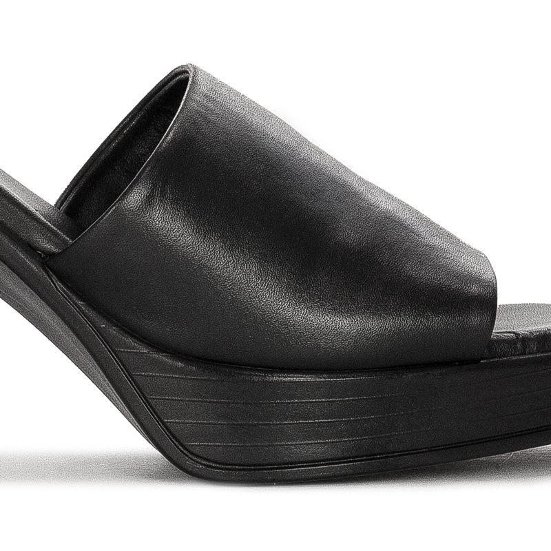Venezia Women's Sandals On High Heel Black 