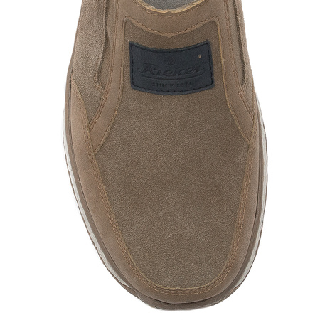 Rieker Men's beige slip-on low shoes