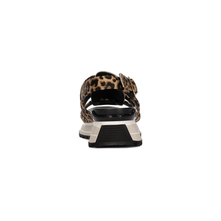 Liu Jo Sandały Damskie Na Platformie Leopard