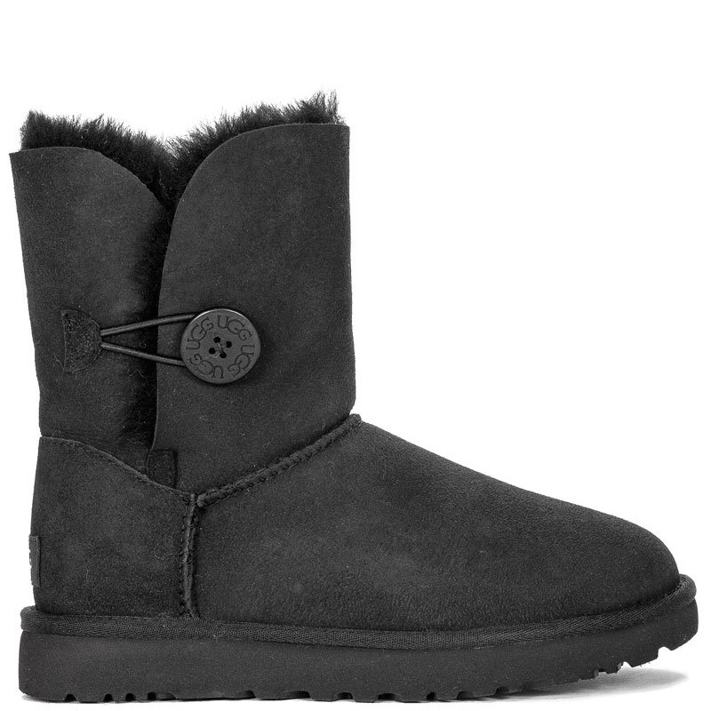 UGG W BAILEY BUTTON II BLACK 1016226 BLK