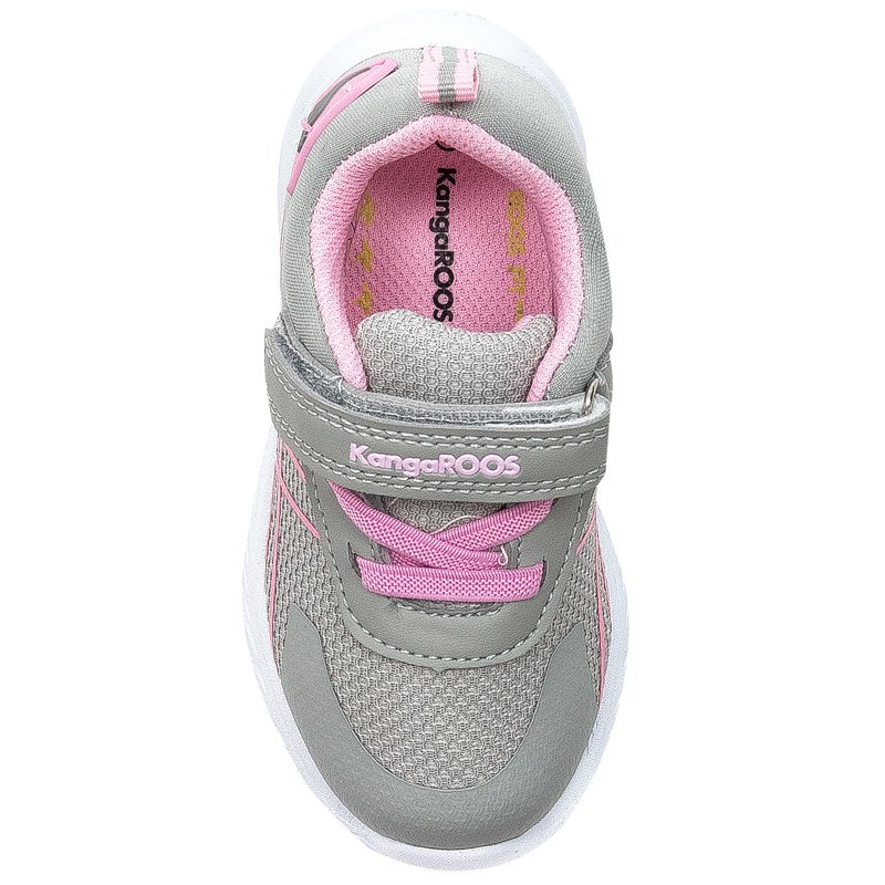 Buty dziecięce Kangaroos 02084 000 2063 Vapor Grey Frost Pink