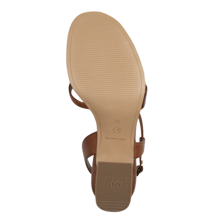 Tamaris Women's Heeled Sandals Brown