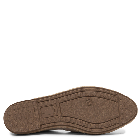 Verbenas Karma Espadryle Damskie Zamszowe Beżowe KARMA-SER-TAN-PIE