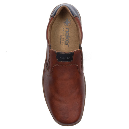 Rieker Men's Brown Slip-on Low Shoes