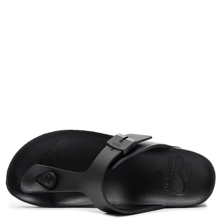 Scholl Japonki Klapki na Platformie Czarne F27454-1004