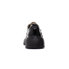 Artiker Women's Leather Patent Black Shoes