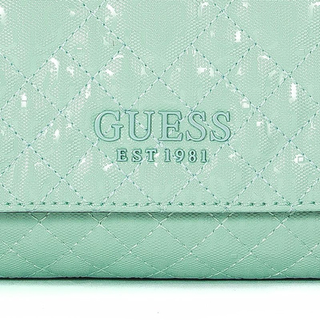 Guess HWSY76 66190 QUEENIE TOP HANDLE FLAP AQU Totes Bag
