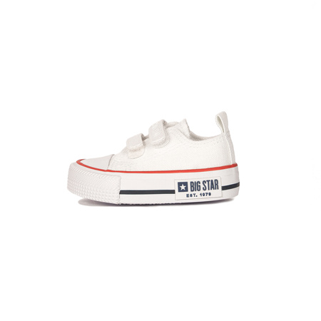 Big Star Trampki dziecięce niemowlęce White białe