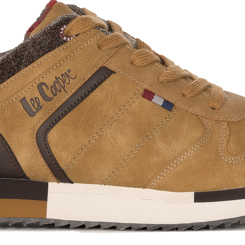 Sneakersy Lee Cooper Brown Brązowe