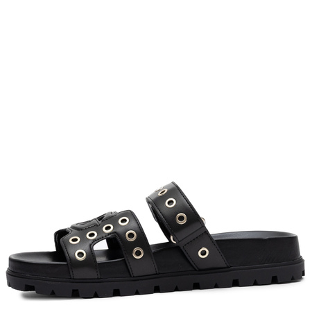 Guess Women's Platform Flip Flops Black FLPFAS-ELE03-BLK