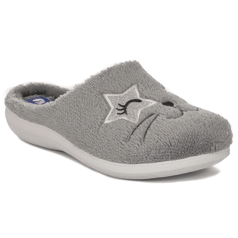 Inblu Kapcie damskie GREY Szary